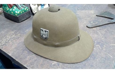 SOLDATENHELM KOLONIAL DEUTSCH 40ER JAHRE