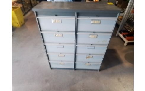 CASIER METAL DOUBLE 10T