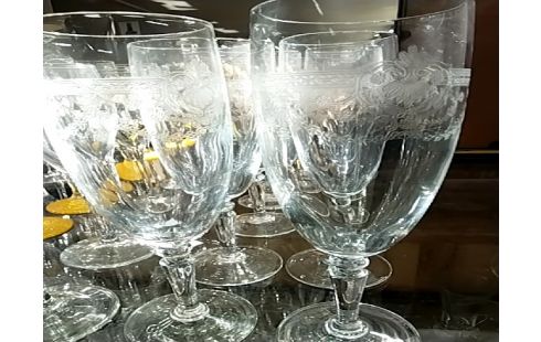 VERRES CHAMPAGNE LOT
