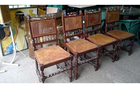 6 CHAISES STYLE  RENAISSANCE