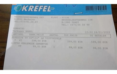 TELEVISEUR LG 55" SMART TV