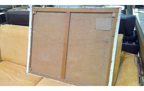 PEINTURE HUILE SUR TOILE SIGNÉE MON GELPER