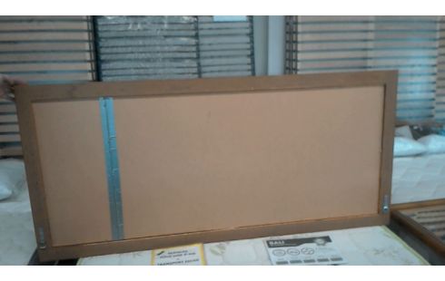 MIROIR BISEAUTE RECTANGULAIRE CADRE DORE