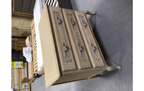 COMMODE STYLE LOUIS XV AEROGOMME 3 TIROIRS