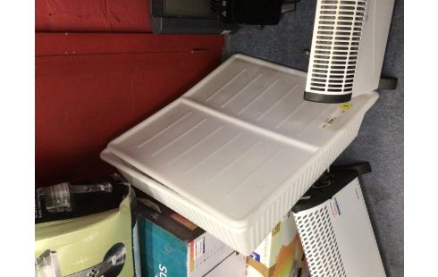 COFFRE PLASTIQUE BLANC