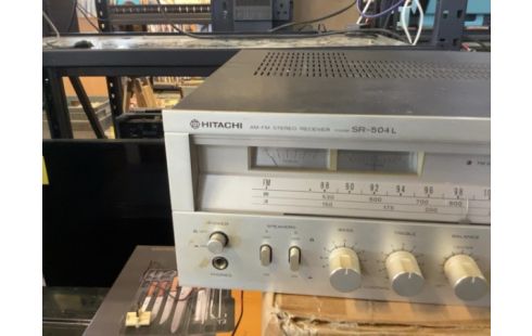 AMPLI TUNER HITACHI SR 504 L