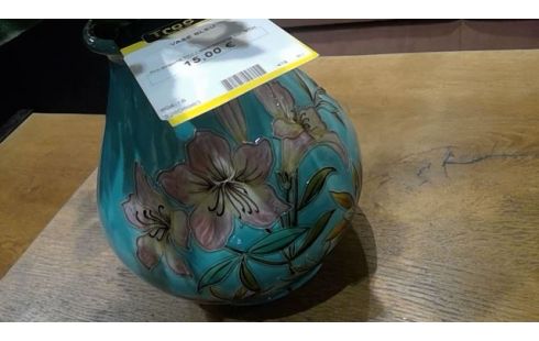 VASE BLEU