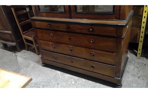 VITRINE DE STYLE ACAJOU