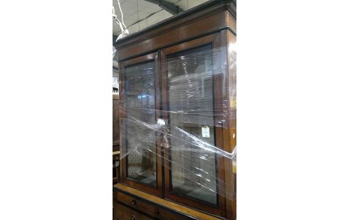 VITRINE DE STYLE ACAJOU
