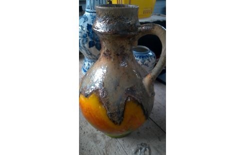 ÁNFORA AÑADA AMARILLO NARANJA VERDE