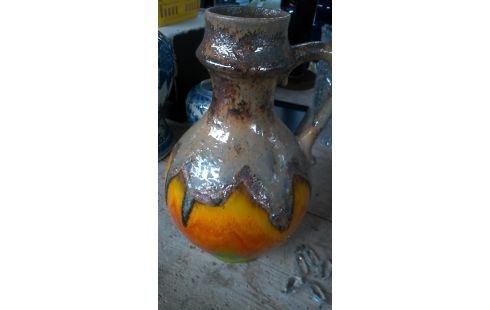 ÁNFORA AÑADA AMARILLO NARANJA VERDE