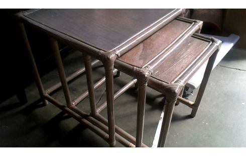 TABLE D'APPOINT BAMBOU SET