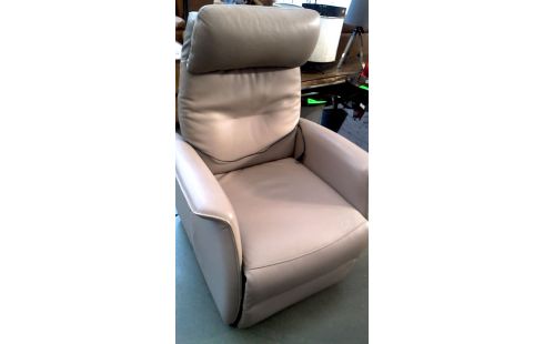 SILLÓN RELAX ELÉCTRICO CAFÉ CUERO