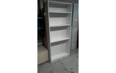 ETAGERE  BLANCHE  EN  L'  ETAT