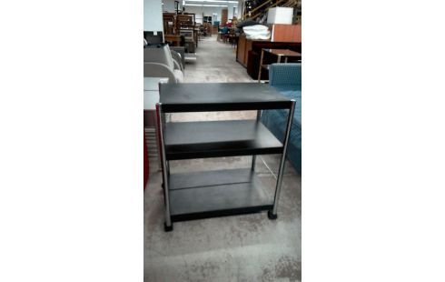 SERVIERTISCH METALL SCHWARZ