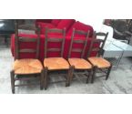 LOT DE 4 CHAISES