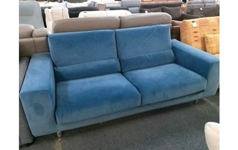 CANAPE 3P BLEU POLTRONESOFA (QLQS TACHES)