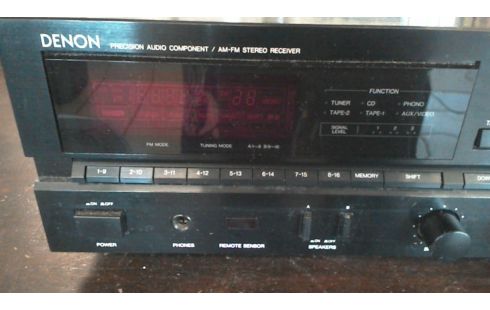 VERSTÄRKER., , TUNER DENON