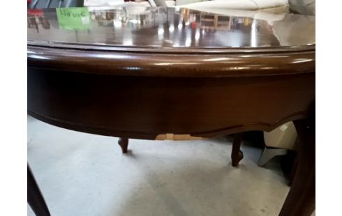 TABLE RONDE 90CM +1 ALLONGE