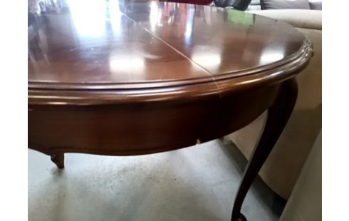 TABLE RONDE 90CM +1 ALLONGE