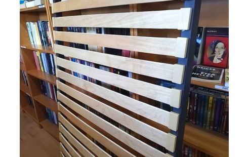 SOMMIER A LATTES 90x190 AVEC PIEDS