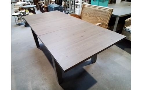 TABLE PIN  TAUPE AVEC ALL