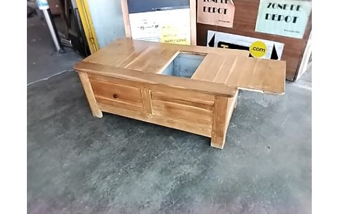 TABLE BASSE BAR OUVRANT