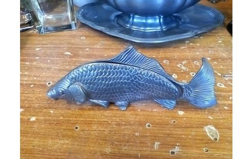 PORTE SERVIETTE POISSON ETAIN