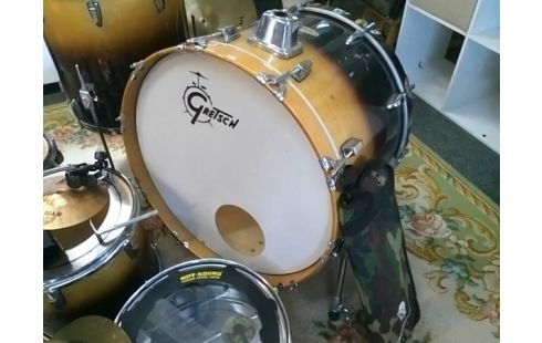 BATTERIE INSTRUMENT GRETSCH CAPELLE EN L'ETAT (MANQUE SUPPORT)