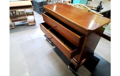 COMMODE STYLE LP PLAQUAGE MERISIER 3T