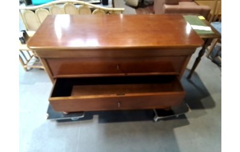 COMMODE STYLE LP PLAQUAGE MERISIER 3T