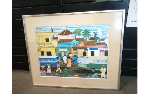 CADRE ART NAIF SÉNÉGAL