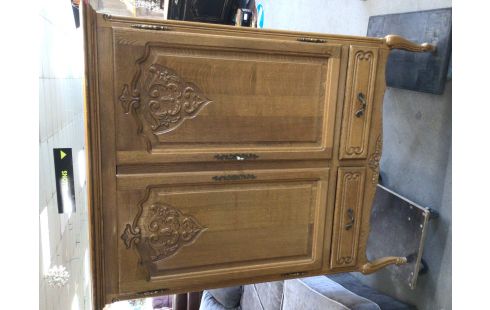 MEUBLE BAR STYLE LOUIS XV 2P 2T