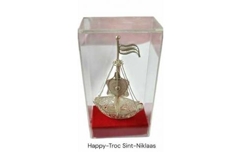 OBJET DECO, , BATEAU ARGENT