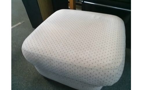 POUF TISSU BEIGE