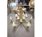 LUSTRE 6 BRANCHES STYLE LOUIS XVI