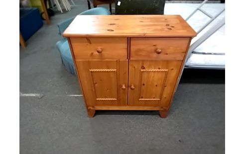 BUFFET BAS 2 PORTES PIN