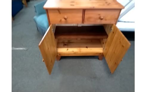 BUFFET BAS 2 PORTES PIN