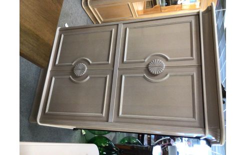 MEUBLE BAR CERUSE 4P