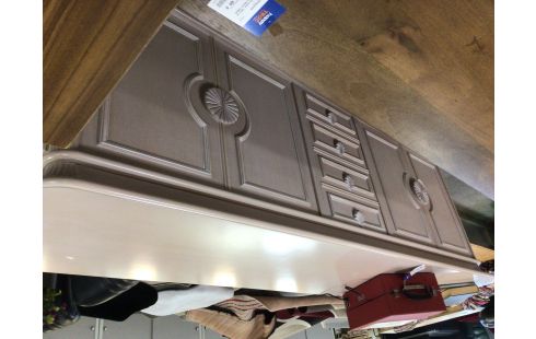 DRESSOIR CERUSE 4 PORTES 4 TIROIRS