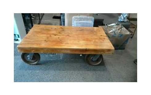 TABLE BASSE CHENE