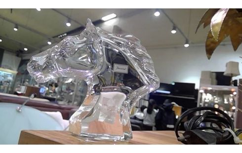 CHEVAL EN CRISTAL  DE BACCARAT