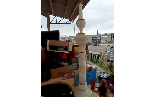 COLONNE SELLETTE ALBATRE + PIED DE LAMPE