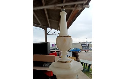 COLONNE SELLETTE ALBATRE + PIED DE LAMPE
