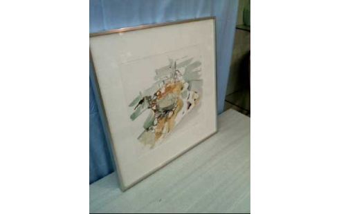 AQUARELL I.R. SIGN. ABSTRAKT <S.STAHL>