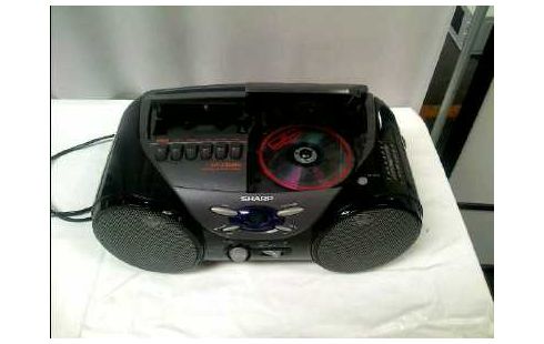 CD-/KASETTENSPIELER <SHARP> QT-CD210 GET.