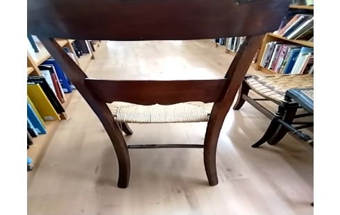 CHAISE ANCIENNE PAILLEE