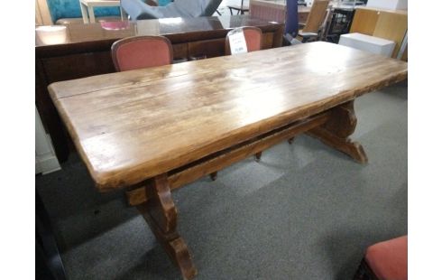 TABLE MONASTERE CHENE MASSIF