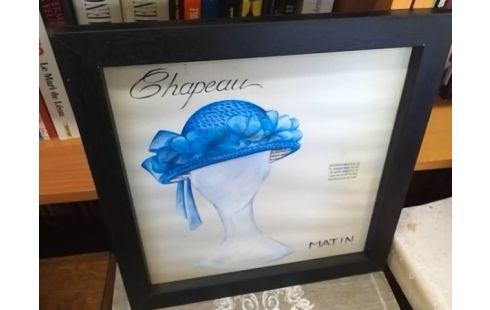 CADRE CHAPEAU BLEU