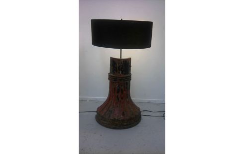 OUDE LANTAARN LAMP IN FONTE